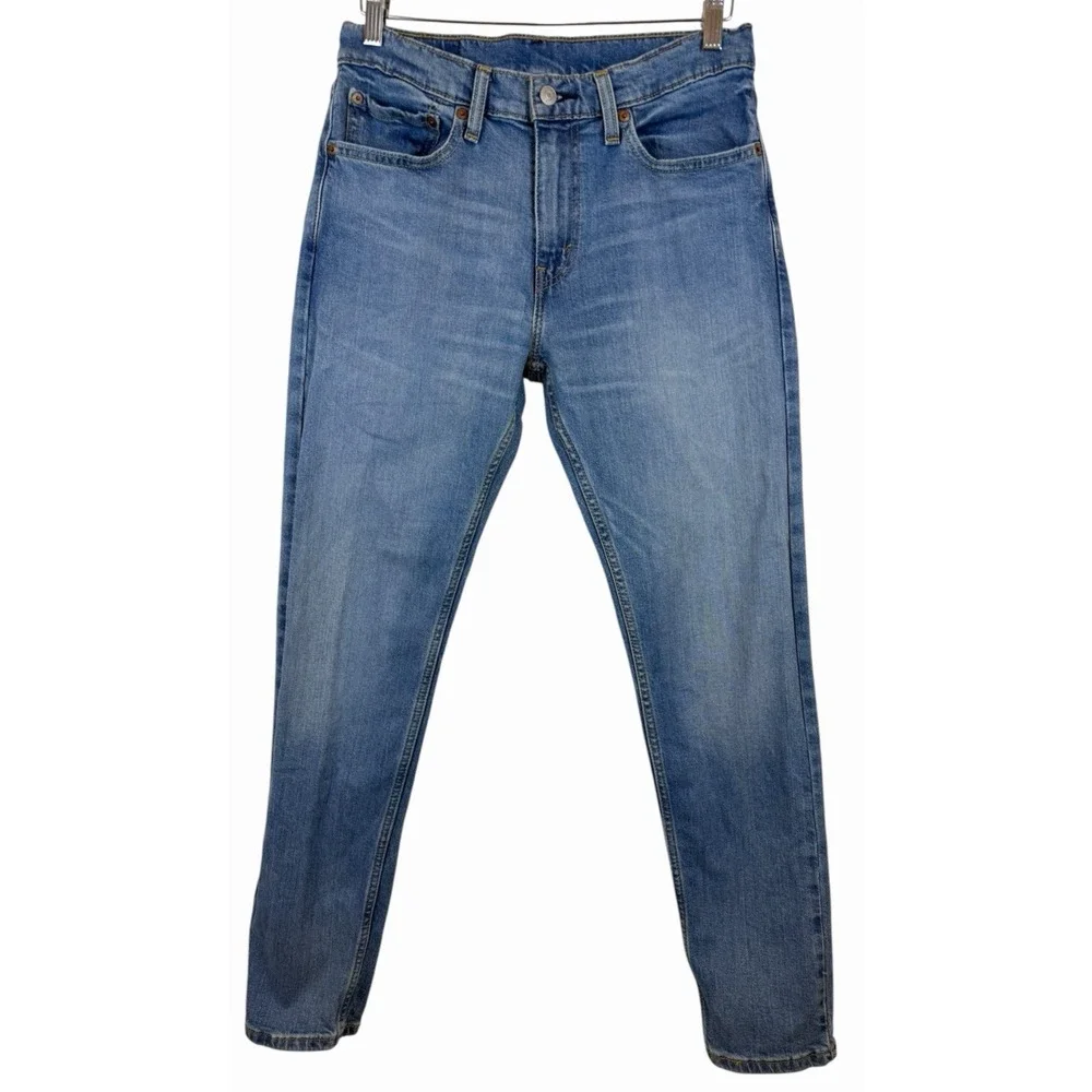Levis 512 Slim Taper Fit Jeans Men's 31x32 Light Wash‎ Blue Denim Stretch